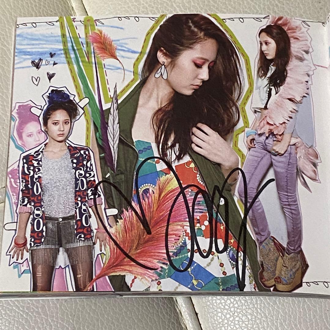 K-POP・アジア F(X) kpop cd super rare hand signed