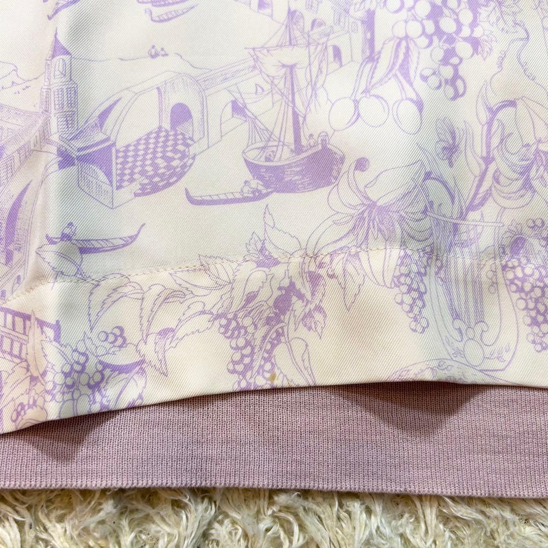 【超希少✨️HERMES✨️スカーフニットポロシャツ】 ヴィンテージ イタリア