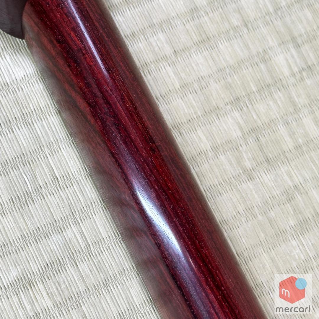 新品 津軽三味線 本体 紅木 太棹 展示品 新品軽量ケース付 新津01