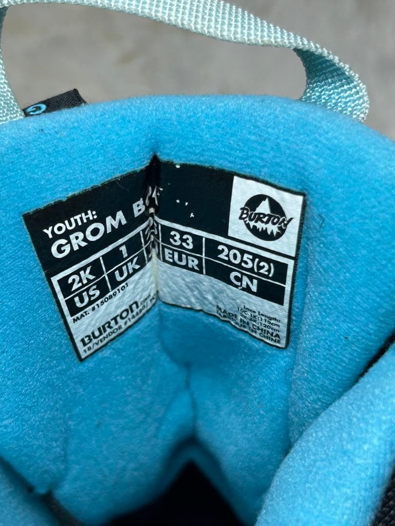 Burton GROM BOA キッズ　スノーボードブーツ 20.5cm