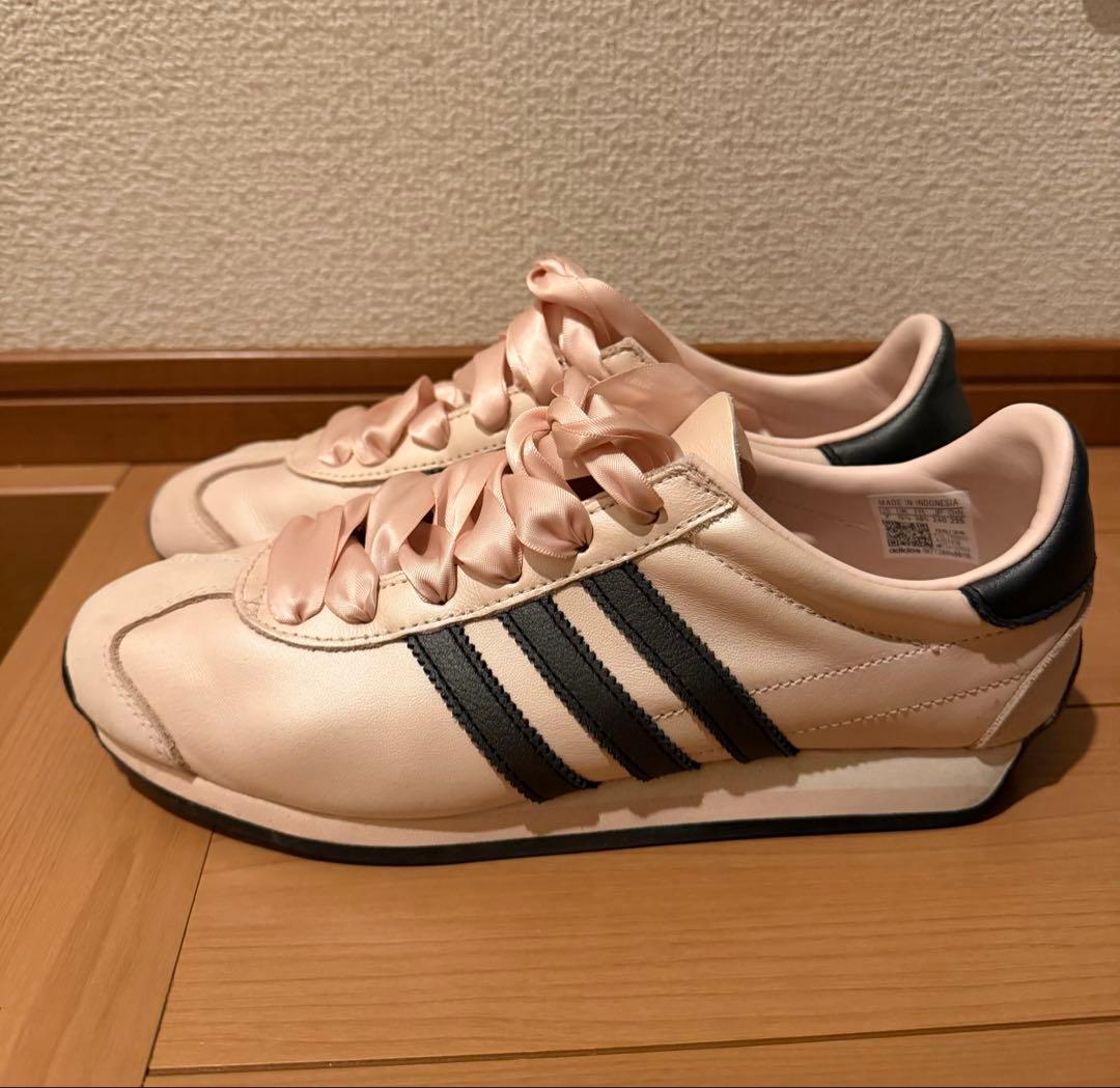 adidas country OG カントリー ピンク リボン スニーカー