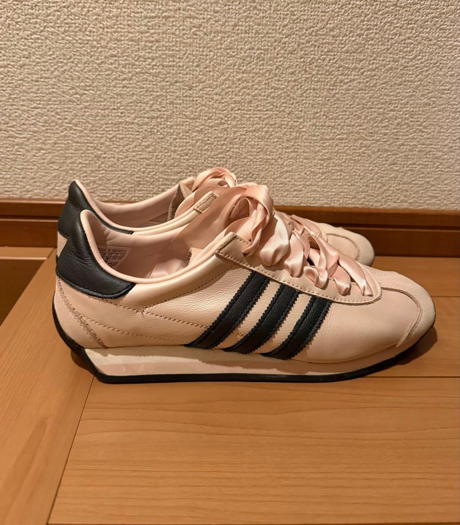 adidas country OG カントリー ピンク リボン スニーカー