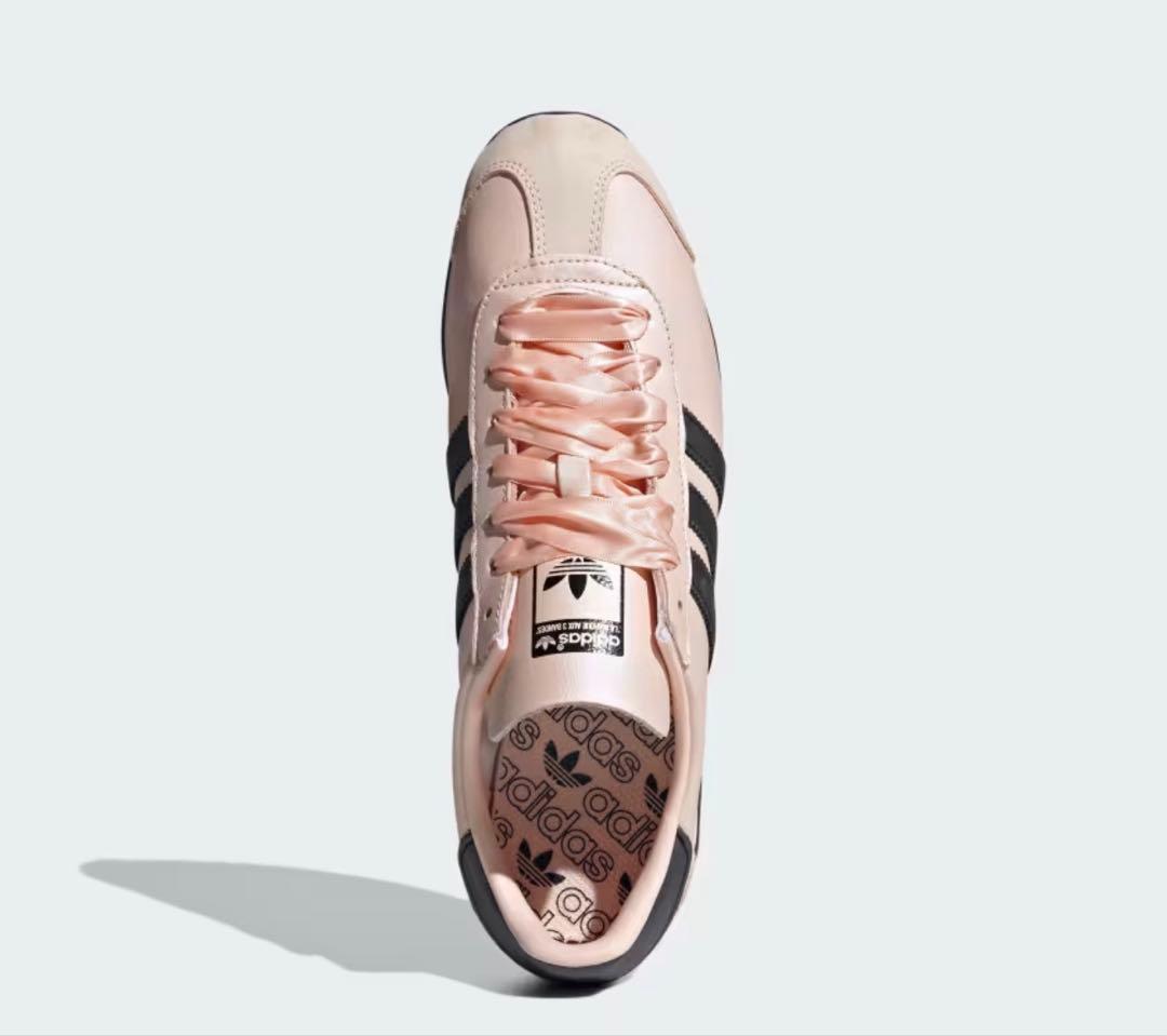 adidas country OG カントリー ピンク リボン スニーカー