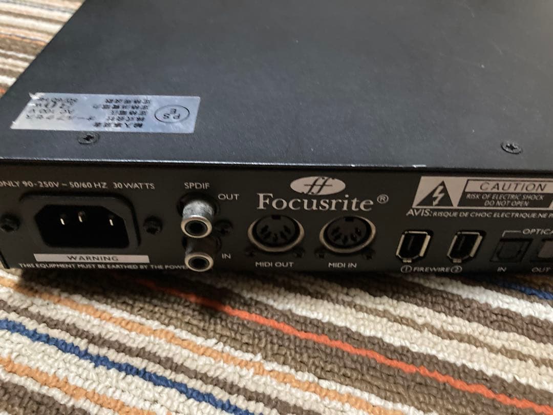 Focusrite Saffire PRO 40 オーディオインターフェイス