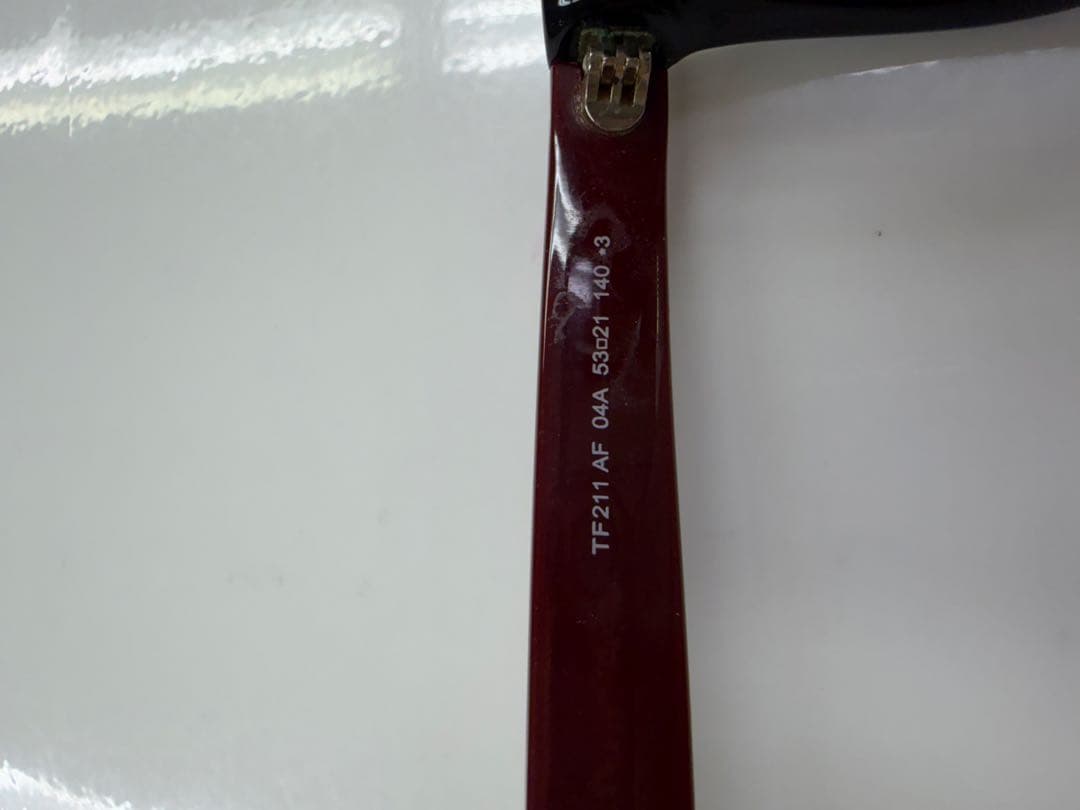 TOM FORD TF211 AF メガネ　サングラス　トムフォード度なし