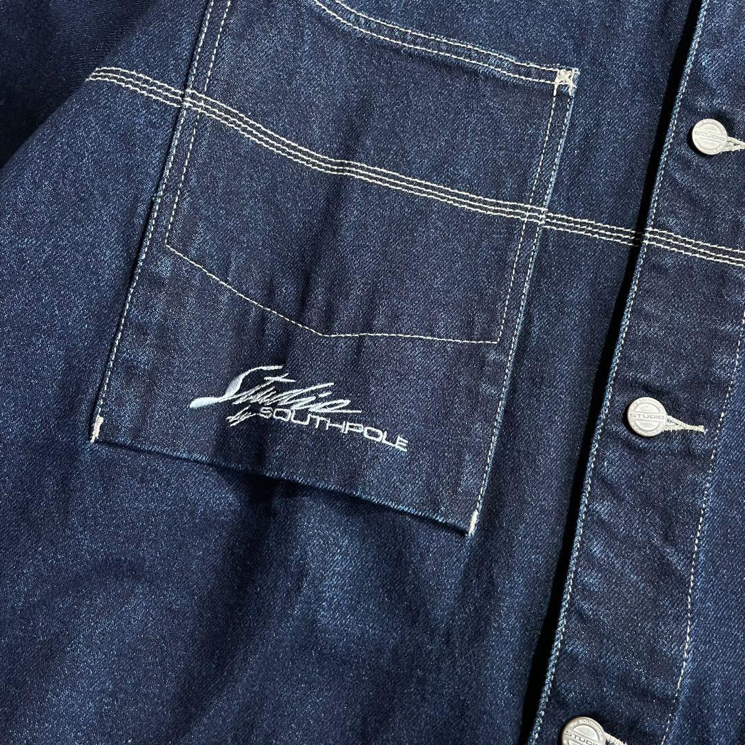 スタジオバイサウスポール デニムジャケット ルーニーテューンズ 90s y2k