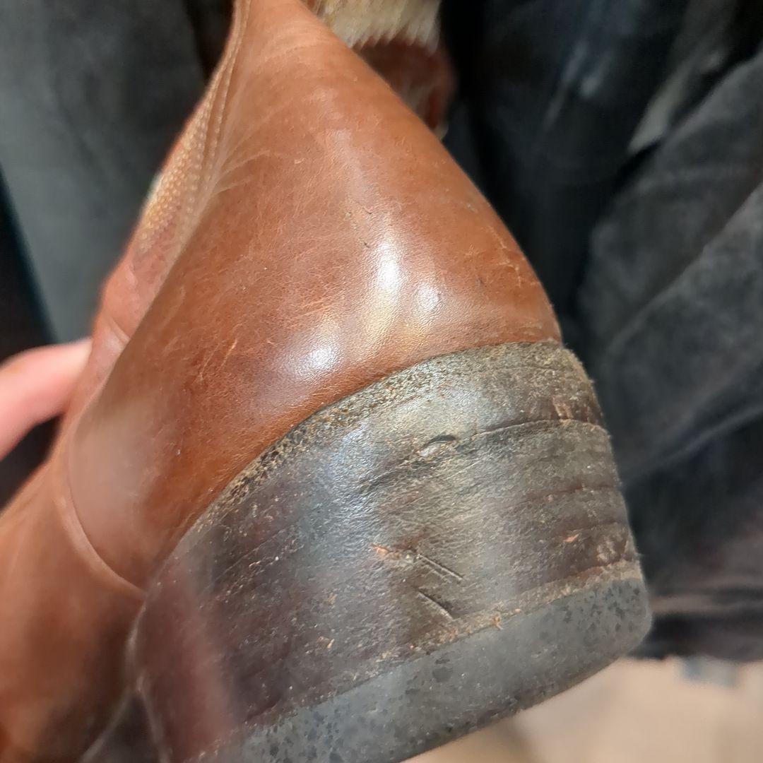 木村拓哉着用 USA古着 ウエスタンブーツ ブラウン刺繍入り