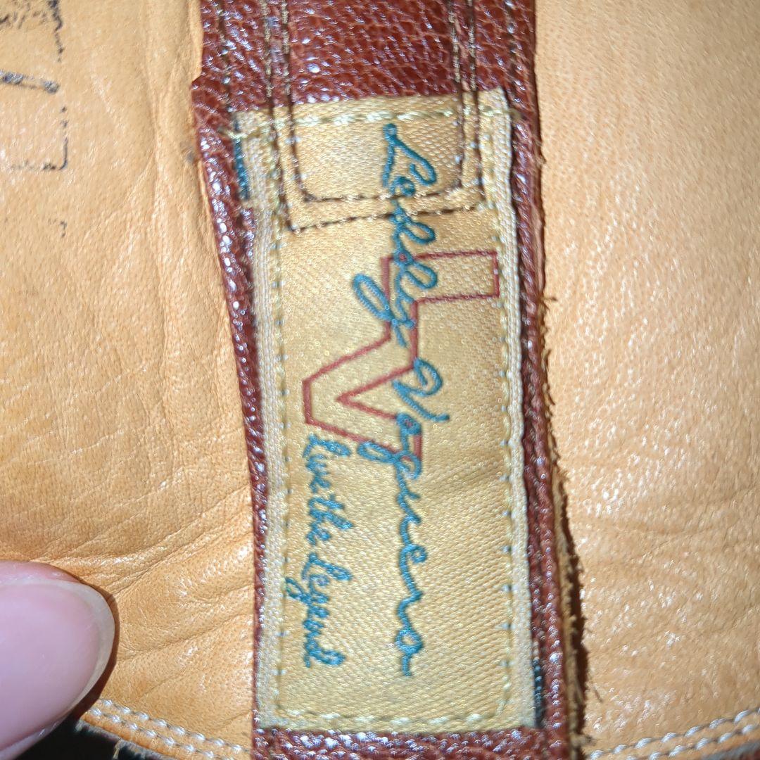 木村拓哉着用 USA古着 ウエスタンブーツ ブラウン刺繍入り