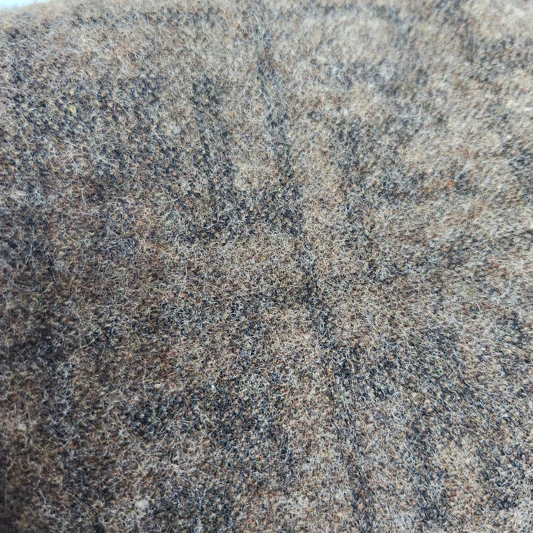 FENDI フェンディ マフラー ウール ロゴ 総柄 イタリア製 メンズ 茶色