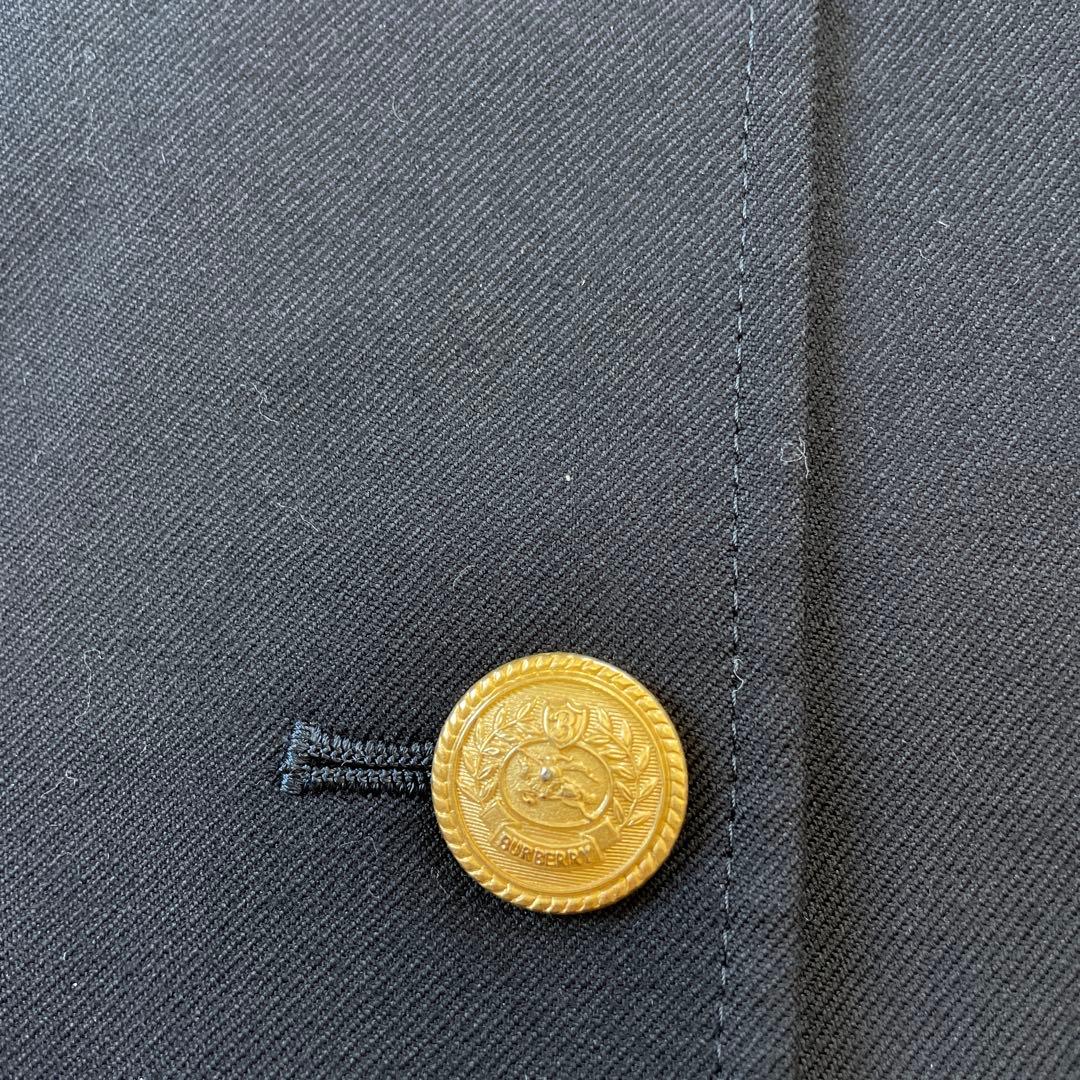 BURBERRY LONDON バーバリーロンドン エンブレム 紺ブレ 160A