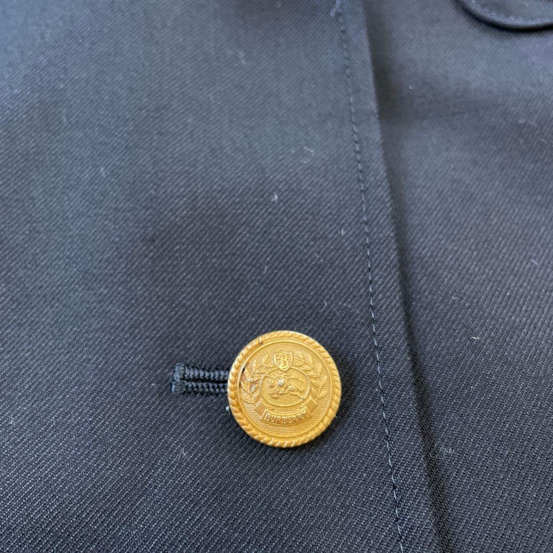 BURBERRY LONDON バーバリーロンドン エンブレム 紺ブレ 160A
