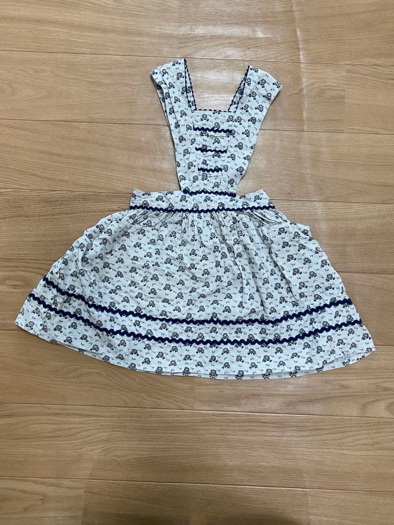 CARAMEL London エプロンワンピース　3y