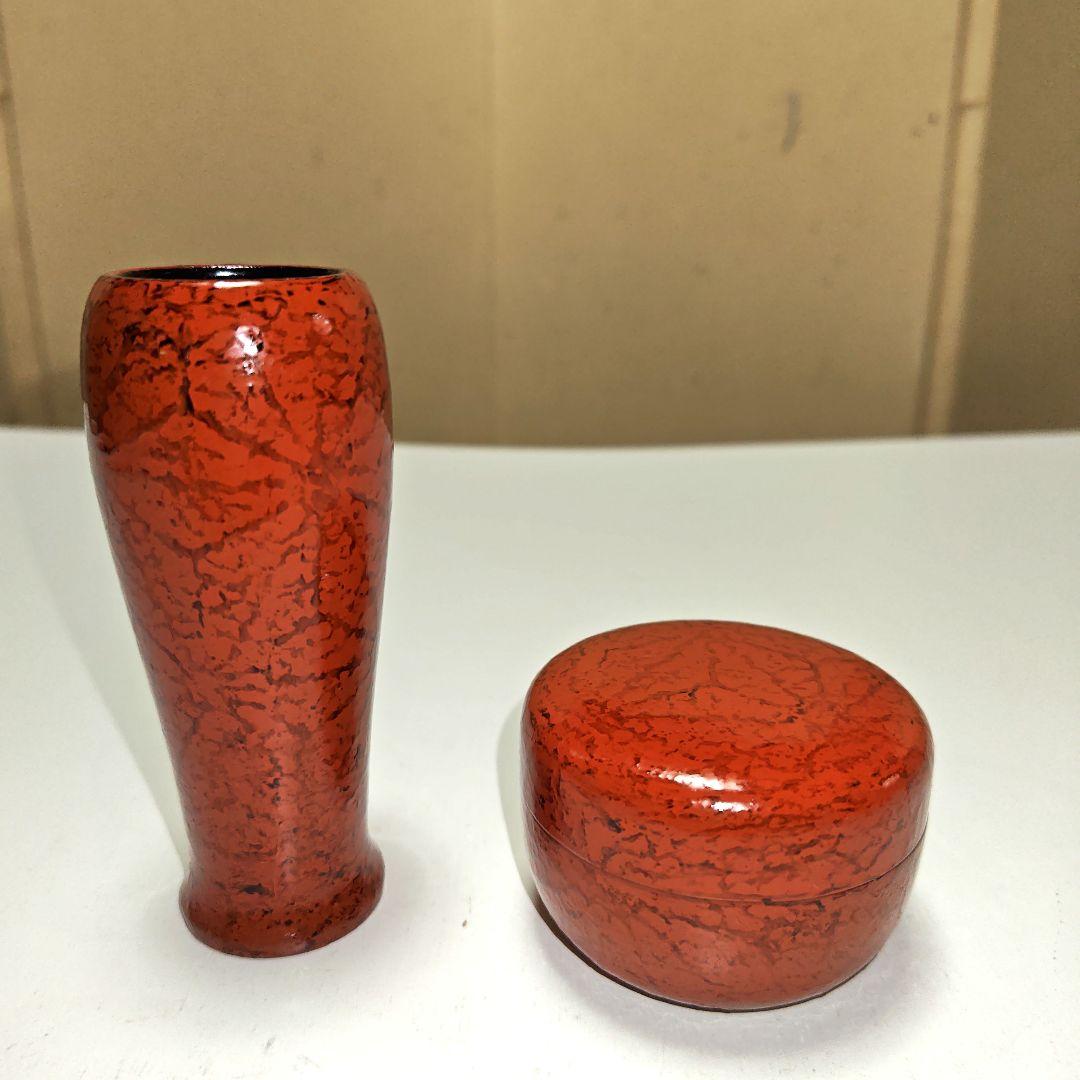 茶道具　きんま唐草文茶箱