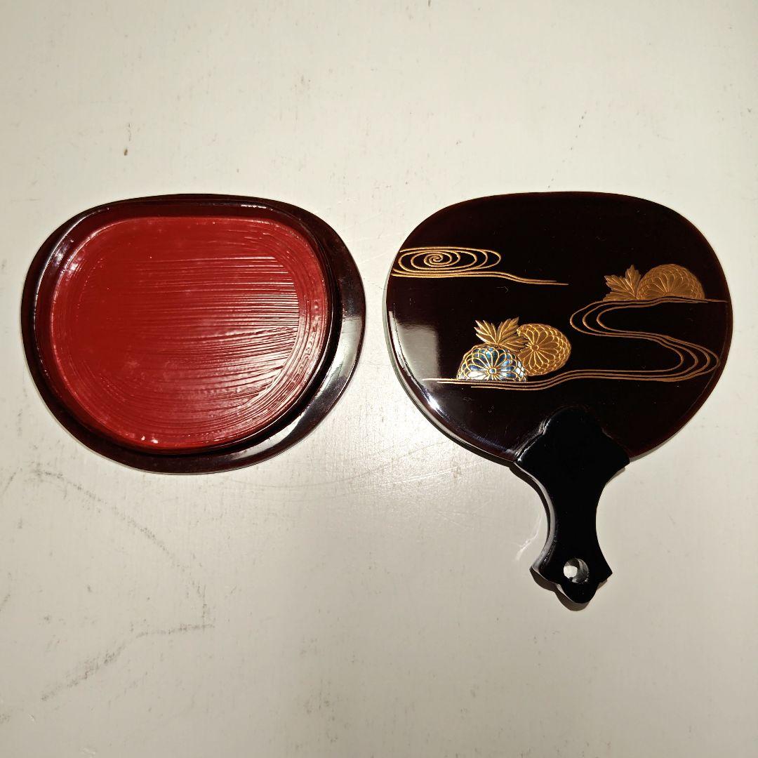 茶道具　きんま唐草文茶箱