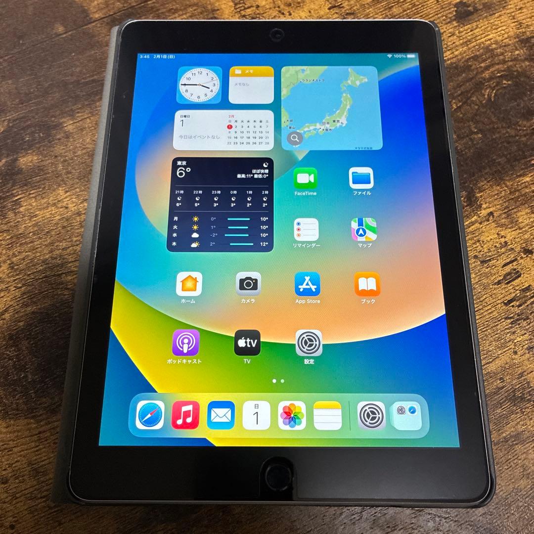 シ*ン様 iPad 第5世代 Wi-Fiモデル 32GB スペースグレー 動画視