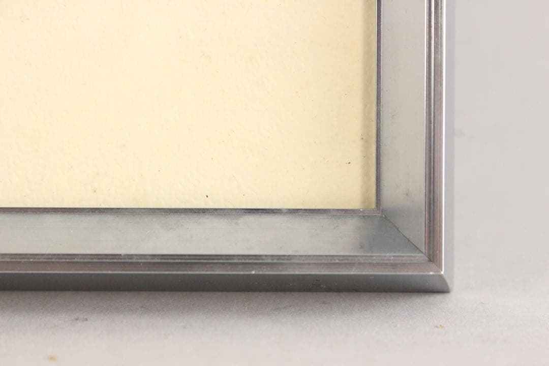 No5085 額装　ヘンリー杉本　遮光器土偶図　1970年　直筆サイン　送料無料