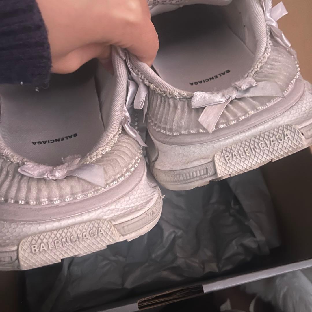 え*ん様 BALENCIAGA バレンシアガ 3xl レース ミュール スニーカ