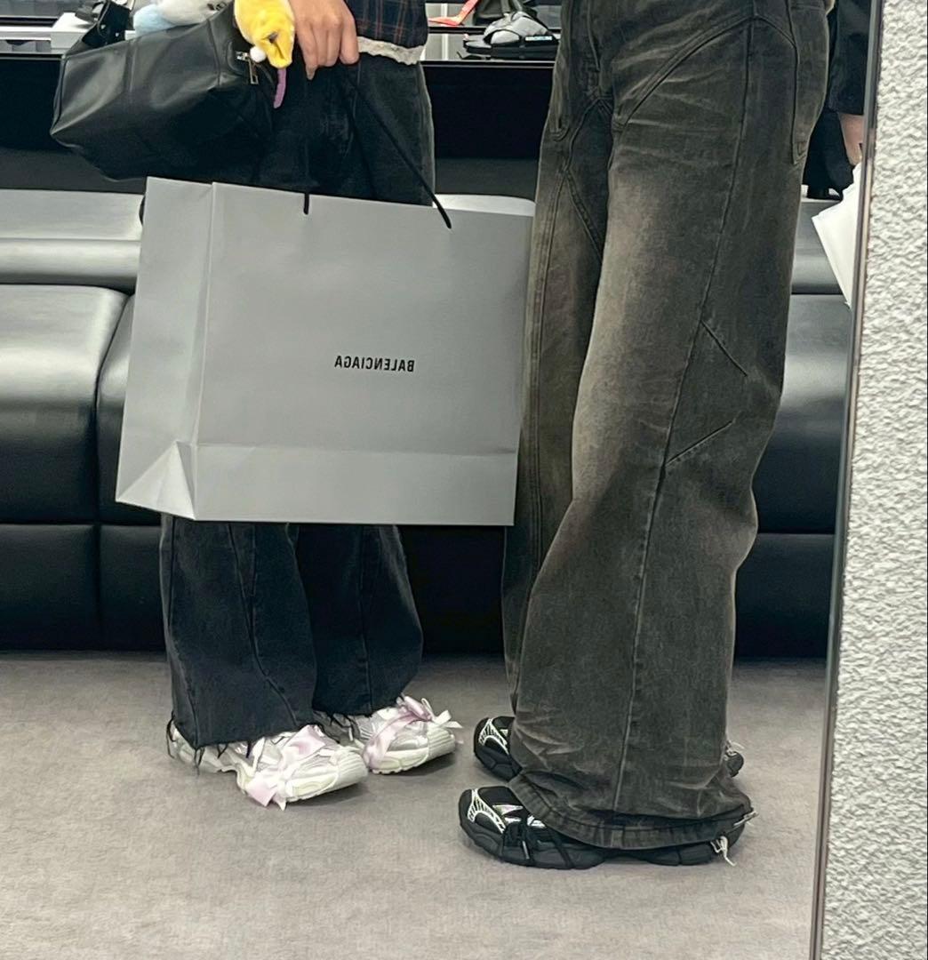 え*ん様 BALENCIAGA バレンシアガ 3xl レース ミュール スニーカ