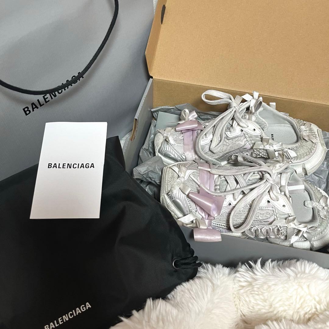 え*ん様 BALENCIAGA バレンシアガ 3xl レース ミュール スニーカ