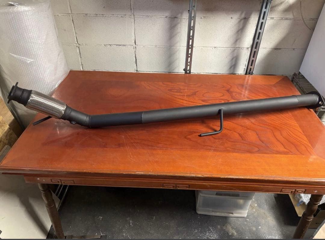 70カムリ 触媒レス フロントストレートマフラー