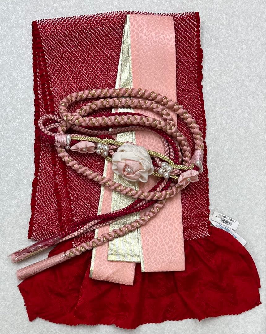 紅型染め　振り袖　フルセット　別誂長襦袢　成人式　美品　佐賀錦本唐織　753