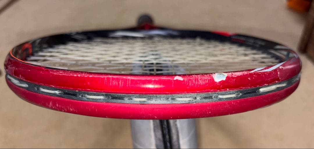 SCUD NVシリーズ テニスラケット 赤黒