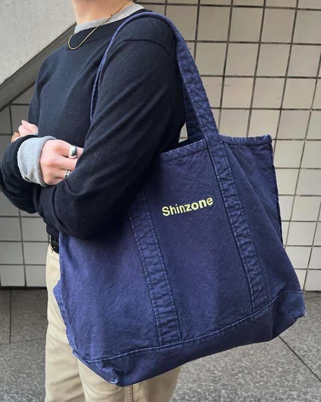 The Shinzone シンゾーン TOTE トートバッグ ネイビー