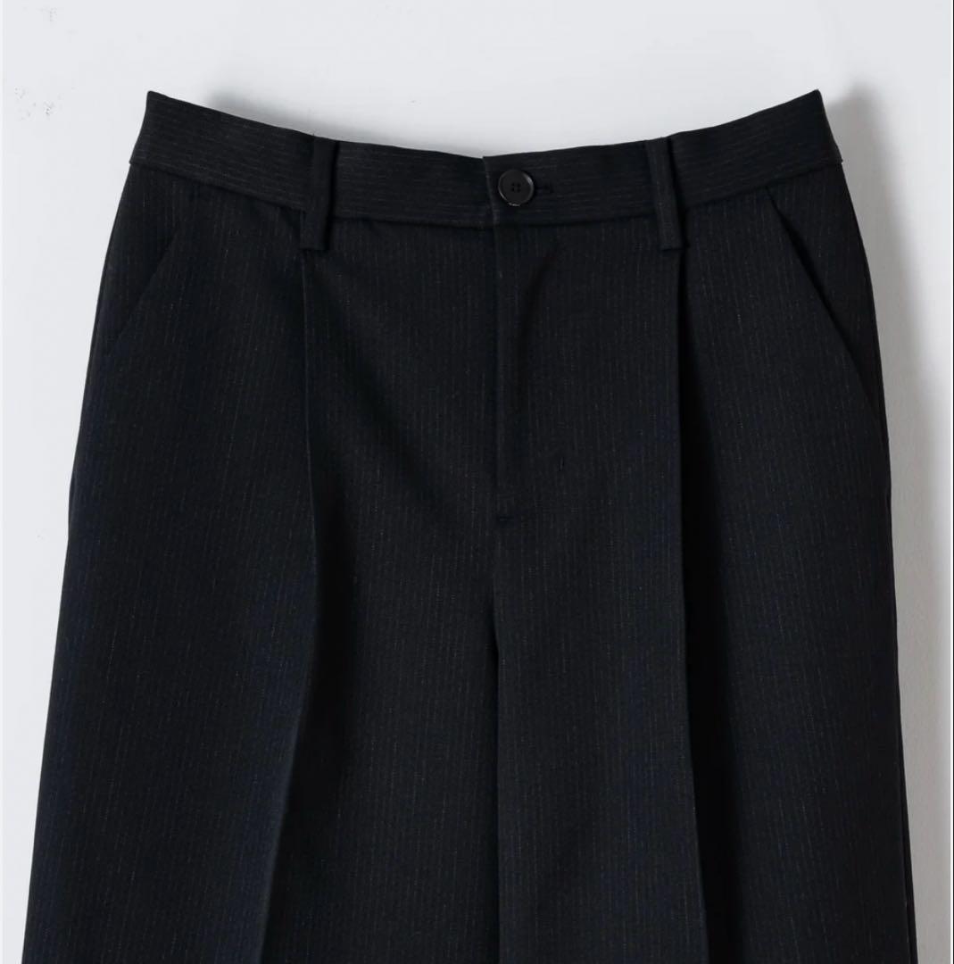 スーツ ILEAN WIDE STRAIGHT BUGGY WOOL SLACKS