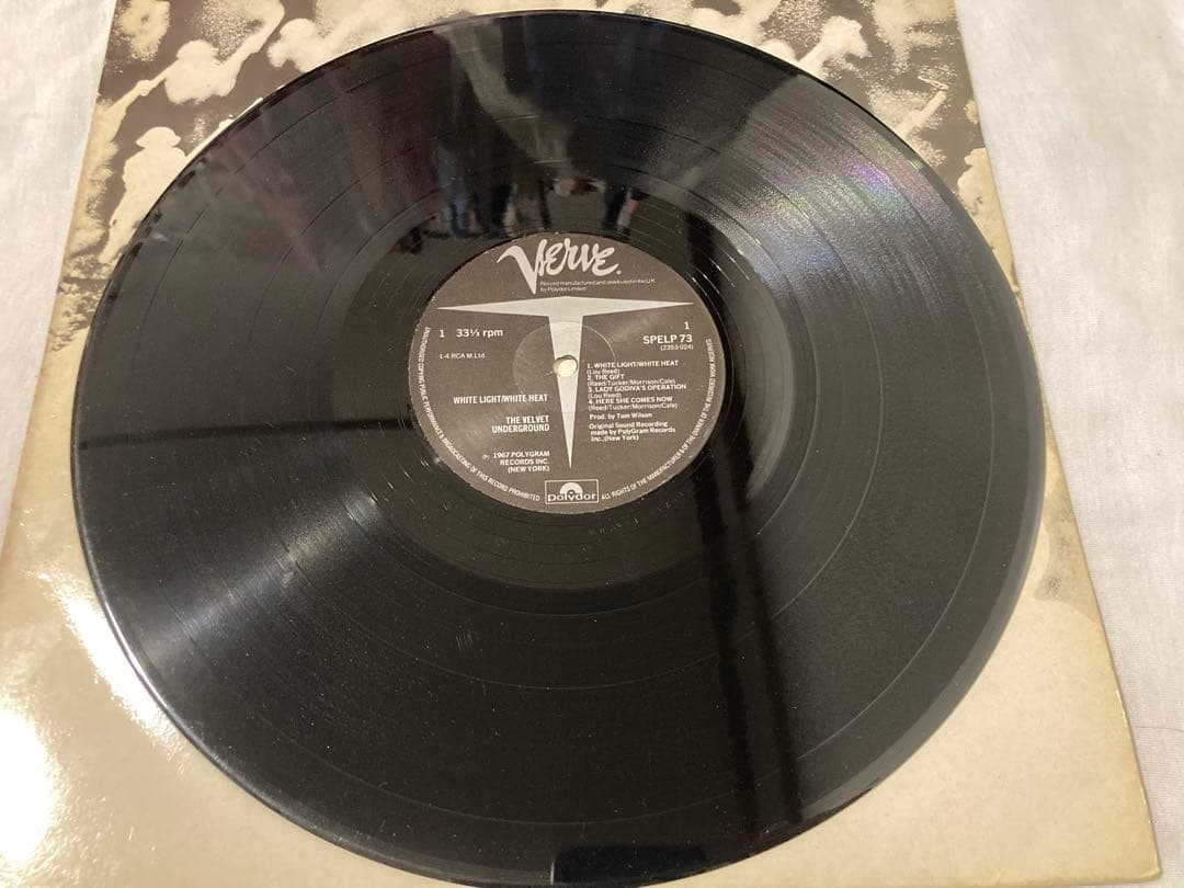 velvet underground / white light〜　uk 盤LP