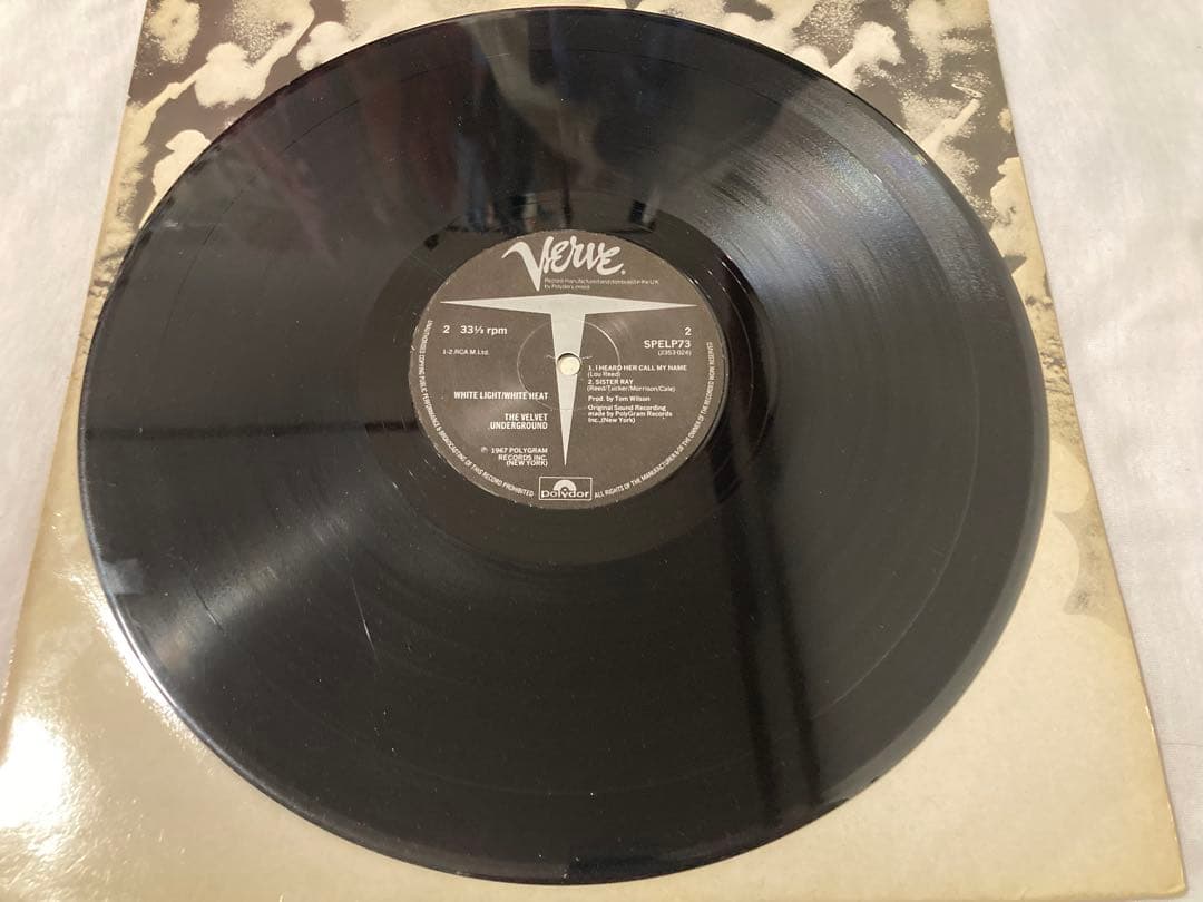 velvet underground / white light〜　uk 盤LP
