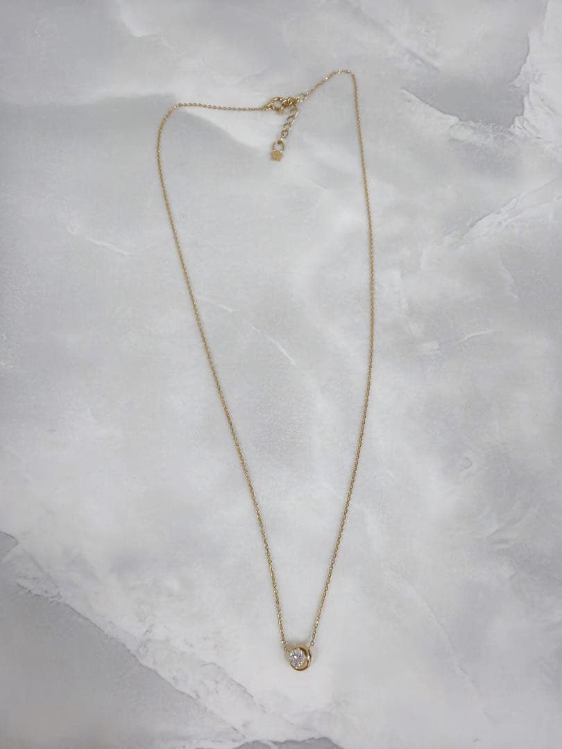 STARJEWELRYスタージュエリーK18ネックレス MOON SETTING