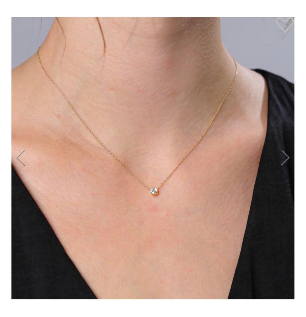 STARJEWELRYスタージュエリーK18ネックレス MOON SETTING