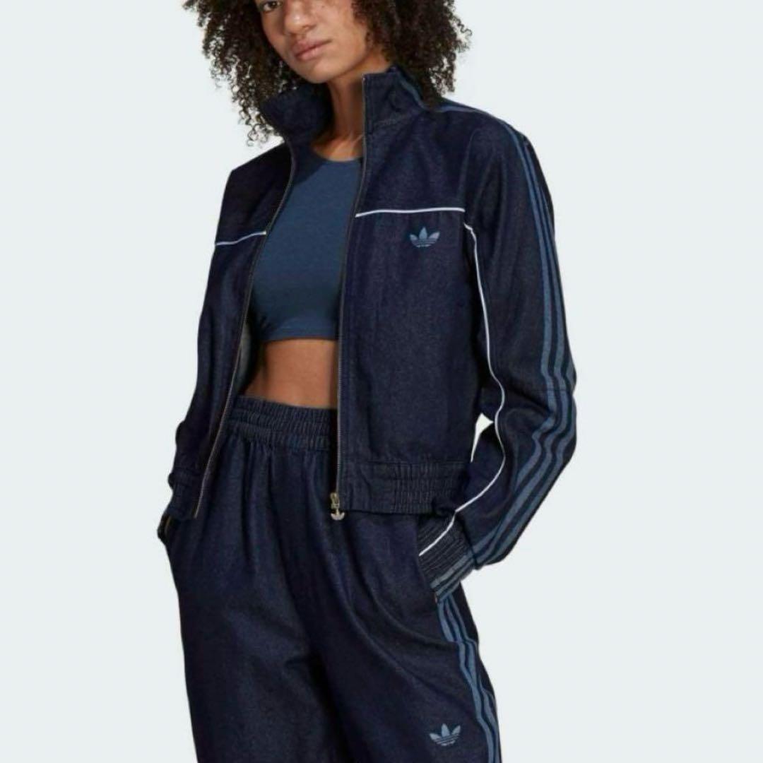 BLACKPINK着用！アディダスオリジナルス デニム トラックジャケット