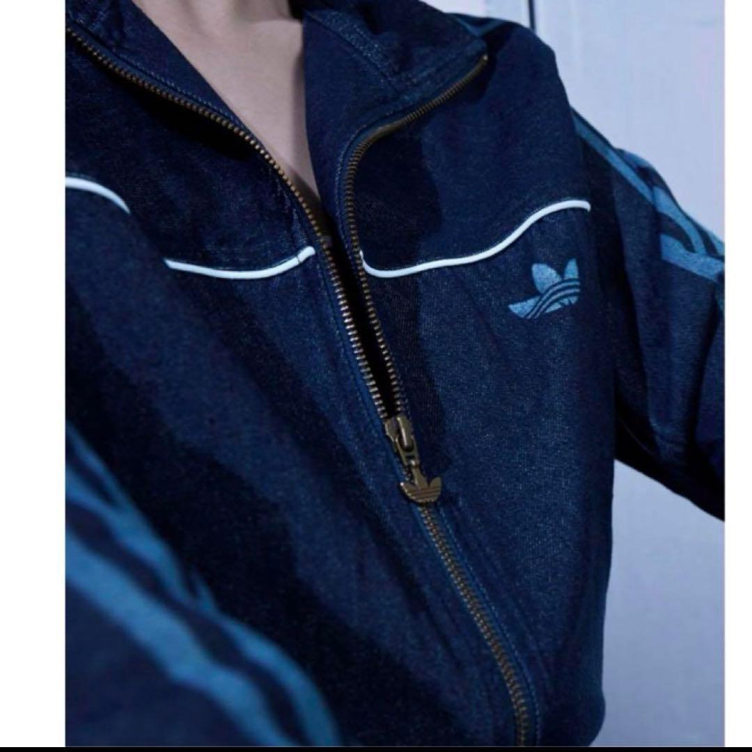 BLACKPINK着用！アディダスオリジナルス デニム トラックジャケット