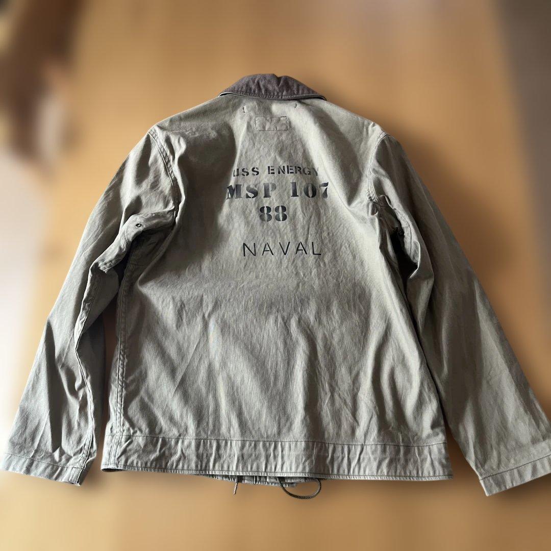 Pherrow's N-1 デッキジャケット　ビンテージカーキ　38