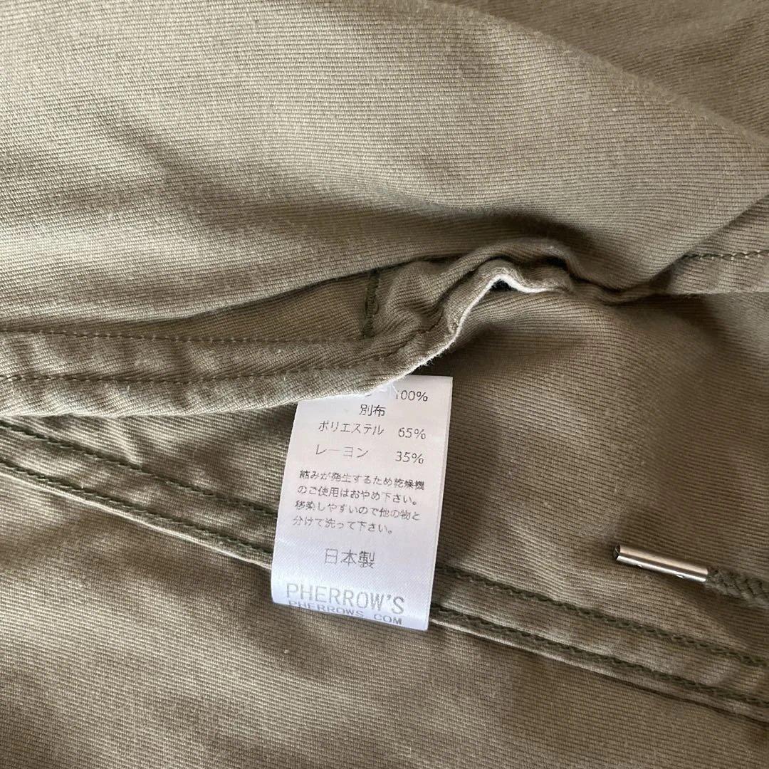 Pherrow's N-1 デッキジャケット　ビンテージカーキ　38