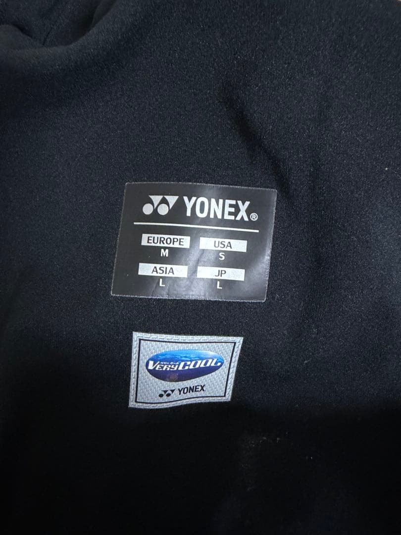YONEX ニットウォームアップウェア 黒
