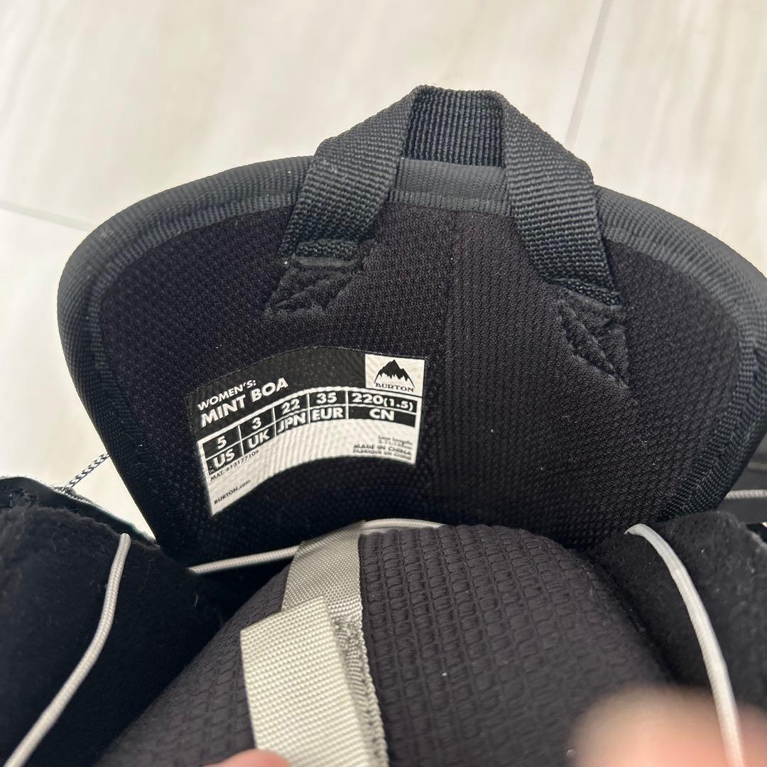 M&M　BURTON（バートン） ブーツ MINT BOA 22.0cm