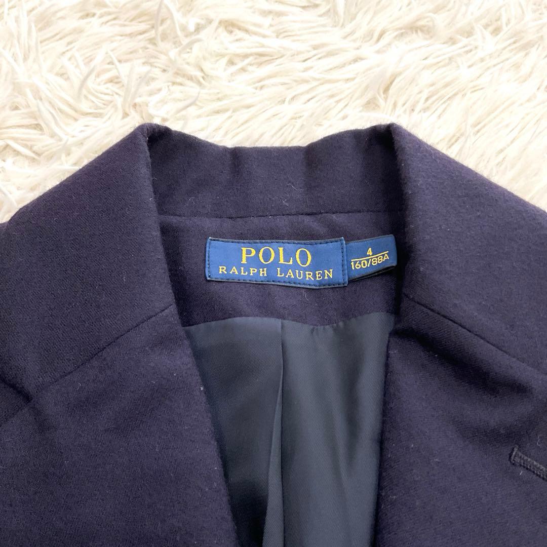 美品　現行　ポロラルフローレン　紺ブレ　ジャケット　金ボタン　M