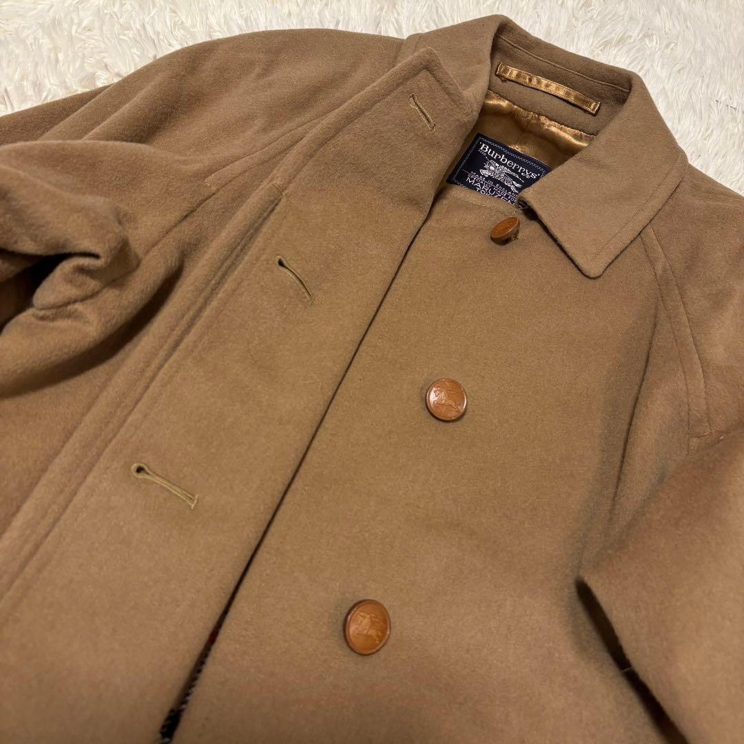 【美品✨】Burberrys 裏地ノバチェック ウールコート 英国製 丸善別注