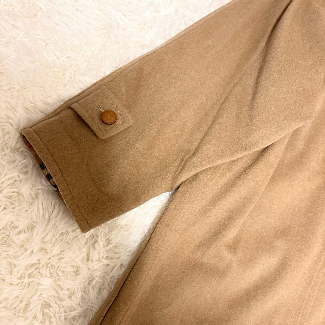 【美品✨】Burberrys 裏地ノバチェック ウールコート 英国製 丸善別注