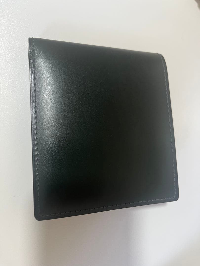 GANZO 二つ折り財布 エイボン　ブリティッシュグリーン