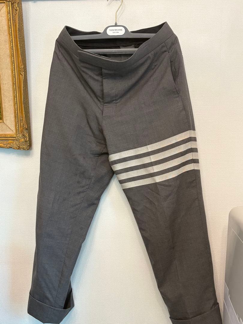 THOM BROWNE トムブラウン　スーツ　セットアップ　グレー　サイズ2