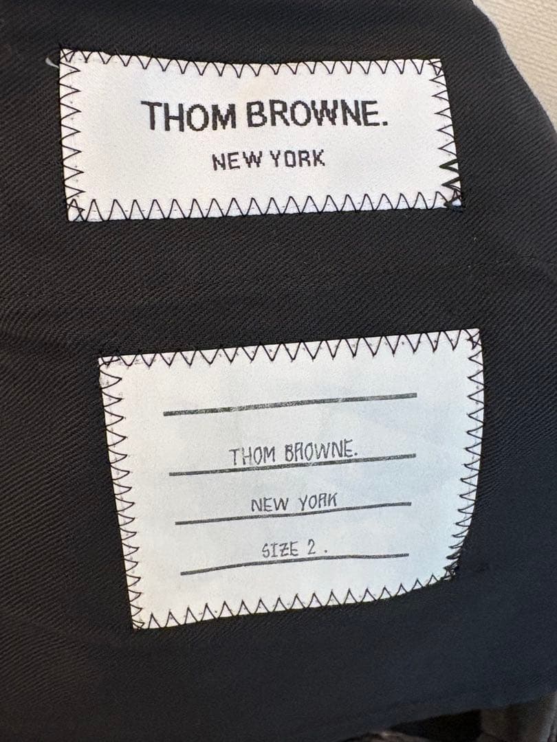 THOM BROWNE トムブラウン　スーツ　セットアップ　グレー　サイズ2