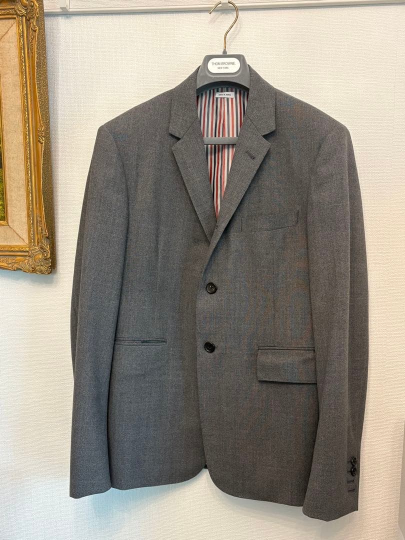 THOM BROWNE トムブラウン　スーツ　セットアップ　グレー　サイズ2