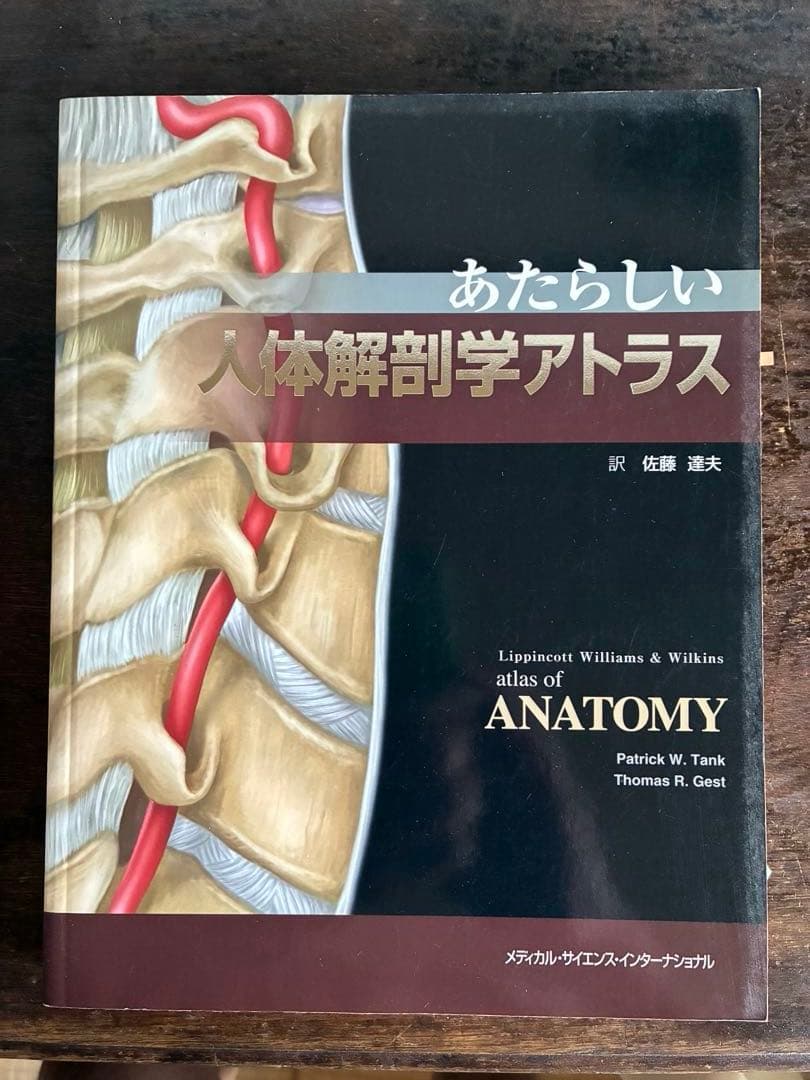 解剖学アトラス　人体の構造　大型本５冊セット