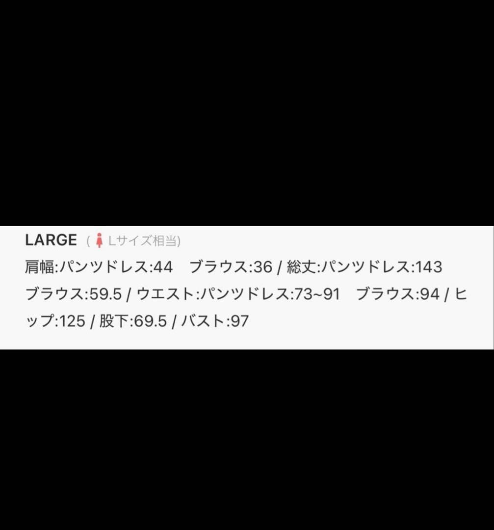 et.UNiVER パンツドレス 結婚式 Lサイズ　オールインワン