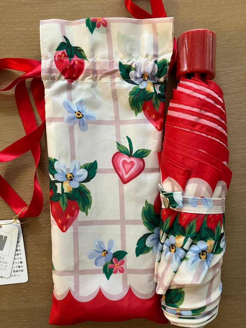 フェイラー　ストロベリーフィールド　折りたたみ傘