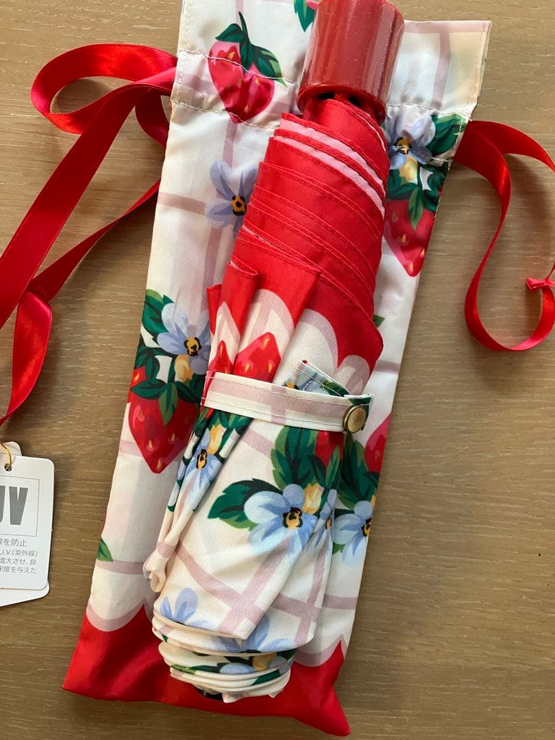 フェイラー　ストロベリーフィールド　折りたたみ傘