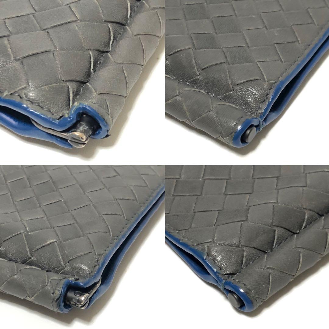 【美品】BOTTEGAVENETA ボッテガ　イントレチャート　マネークリップ